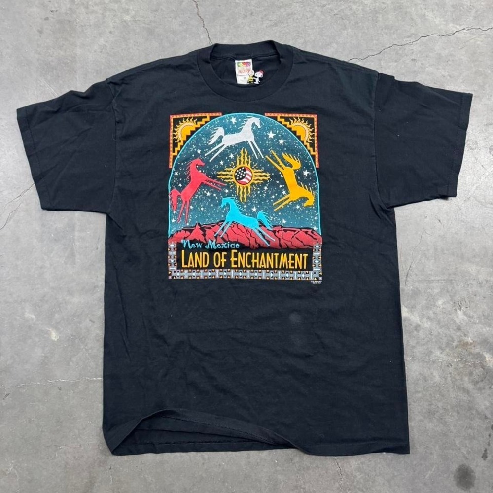 1990s New Mexico Land‎ of Enchantment graphic tee